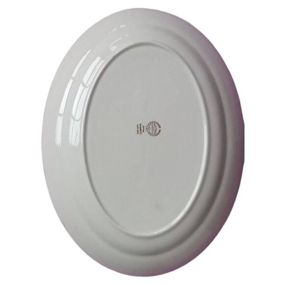 Serving platter, vintage Pope gosser China, spring, warranted coin gold - Picture 2 of 4